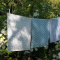 Preview: Geschirrtuch Fantasy Berries blau von Krasilnikoff